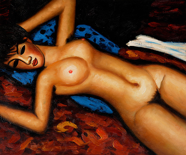 Nudo Disteso - Amedeo Modigliani Paintings - Click Image to Close